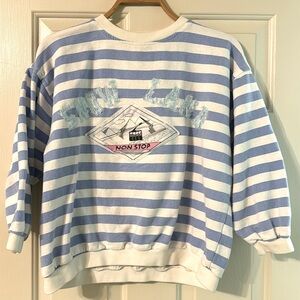 Vtg ski lift sweatshirt ‘Snow Land’ nonstop brand size S